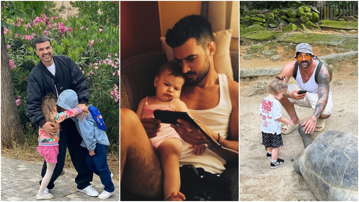 Οι celebrities μπαμπάδες που γιορτάζουν την ημέρα του πατέρα και οι τρυφερές στιγμές που δημοσίευσαν