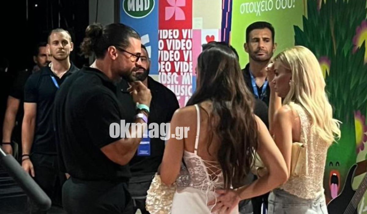 Κωνσταντίνος Βασάλος: Mε τη σύντροφό του, Μαρία Παπαγεωργίου στα backstage των MAD VMA 2024!