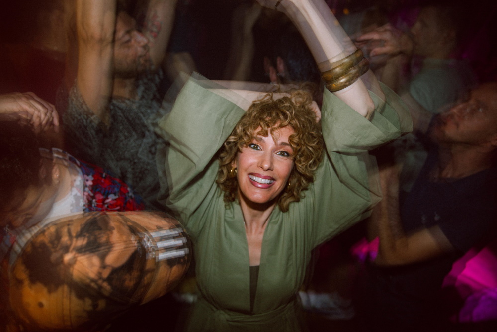 Η Αναστασία Στυλιανίδη στο Blue Train.