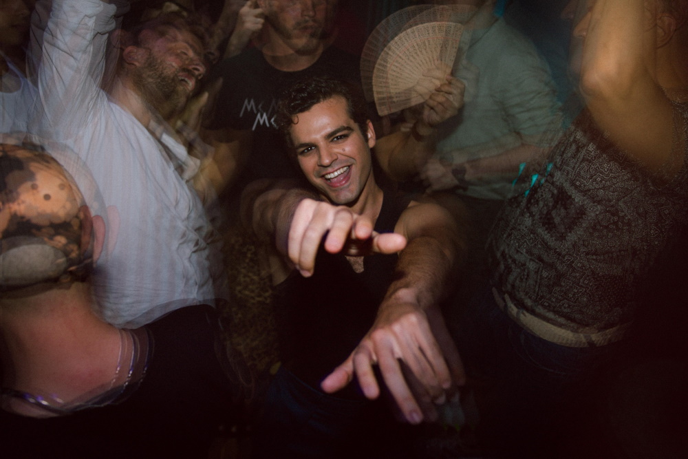 Ο Γιάννης Τσουμαράκης στο Blue Train.