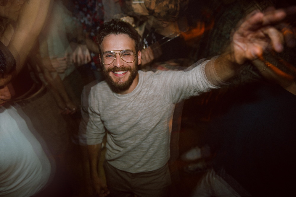 Ο Γιώργος Μπένος στο Blue Train.