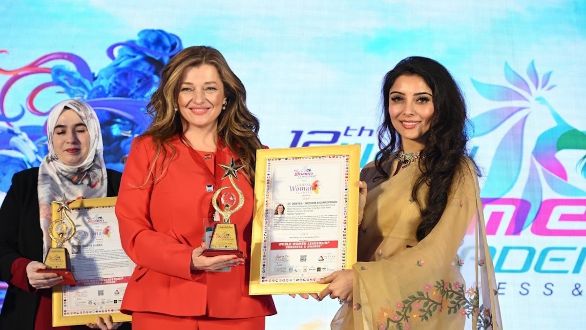 Women Leadership Awards: Διεθνής βράβευση για ελληνίδα βουλευτή στην Ινδία