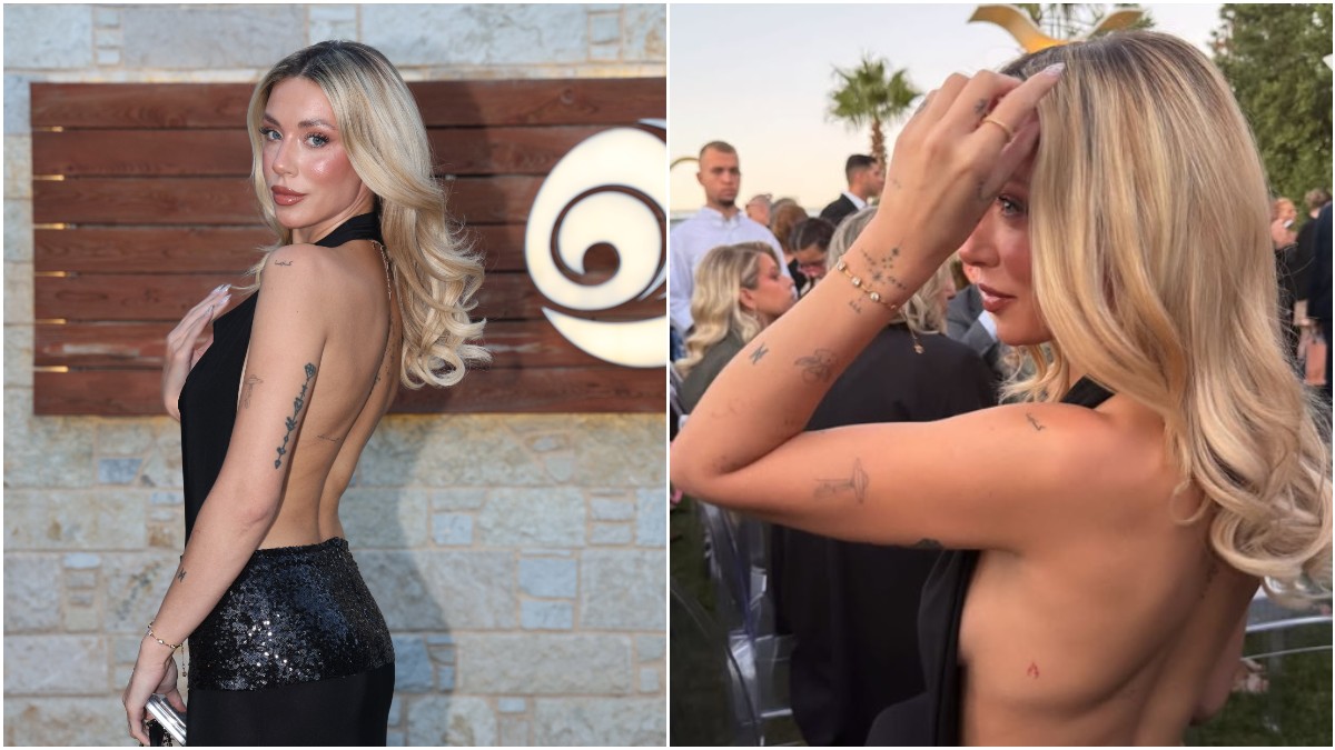 Γαρυφαλλιά Καληφώνη: Το αποκαλυπτικό φόρεμα και η αντίδρασή της όταν έπιασε την ανθοδέσμη στον γάμο Λιβάνη – Ανδρομάχης